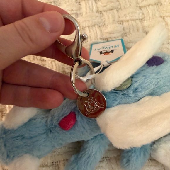 NWT Jellycat Sky Dragon Bag Charm - Picture 4 of 4